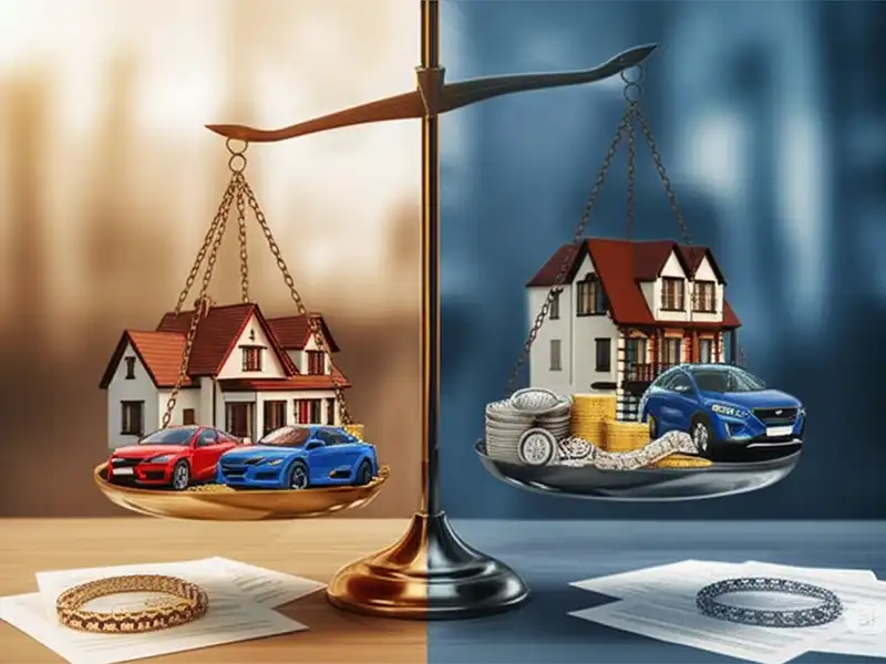 Types of assets and debts are divided in Tacoma, WA divorce cases.
